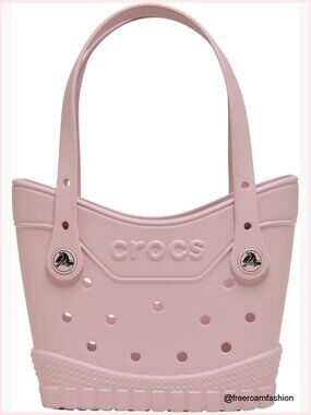 Small EVA Foam Tote Bag, Waterproof Washable, Customizable with Charms